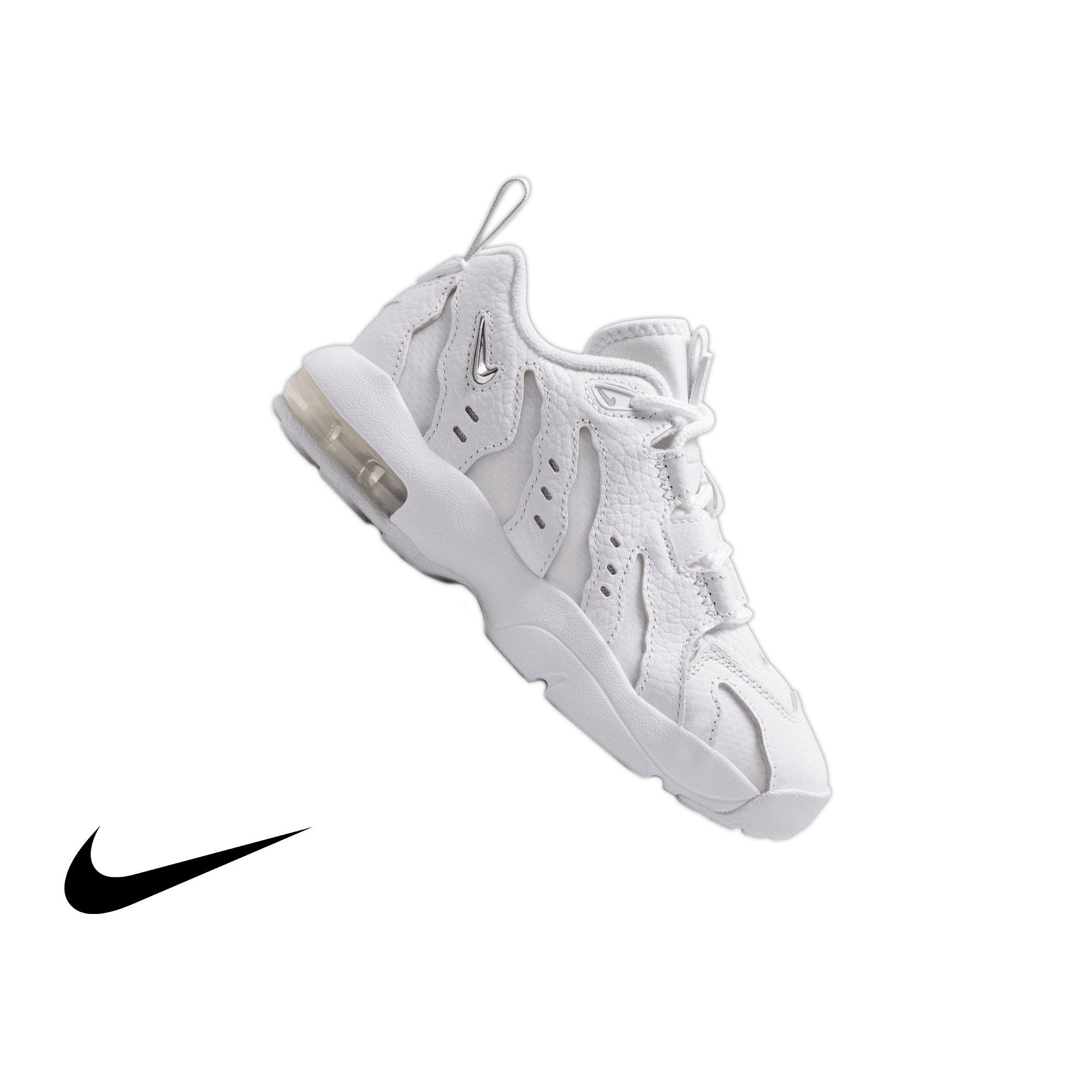Nike Air DT Max '96 Low "White/Metallic Silver" Preschool Kids' Shoe - WHITE/METALLIC SILVER